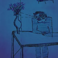 Death knocks at the window