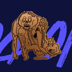 Bag of Cash Zombie Bronze Series