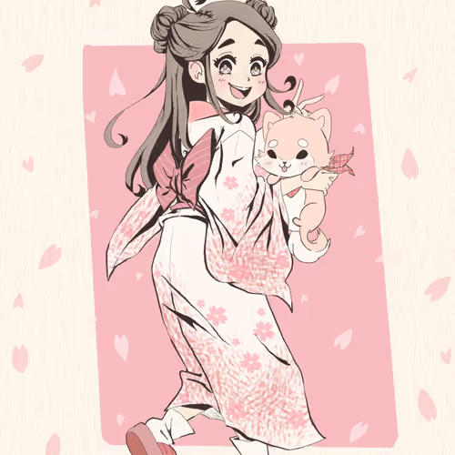 Sweet Sakura Shiba