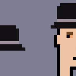 Top Hat(Gray Line)