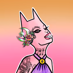 Pink Cat NFT #88