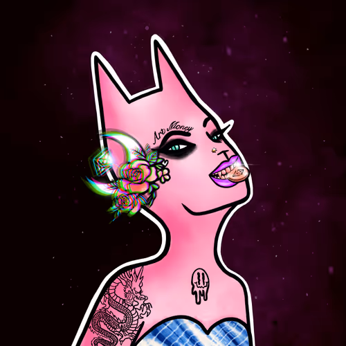 Pink Cat NFT #24