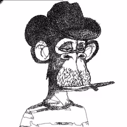 Scrubby Ape Artwork #2098