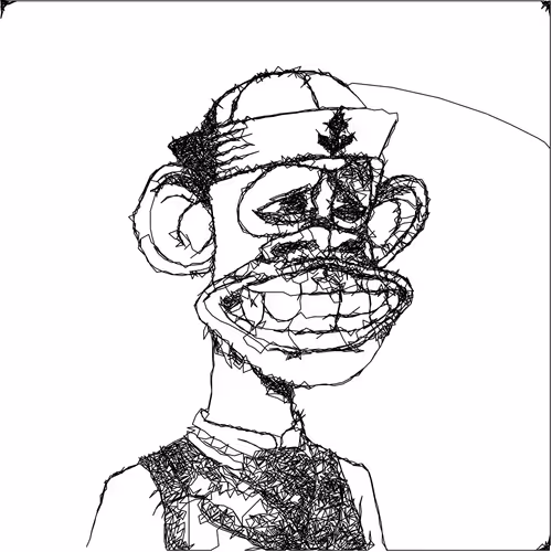 Scrubby Ape Artwork