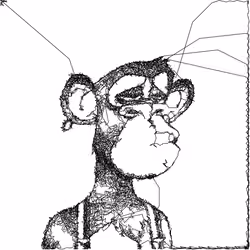 Scrubby Ape Artwork #1332