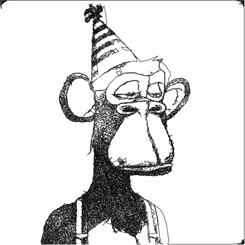 Scrubby Ape Artwork