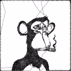 Scrubby Ape Artwork #2434