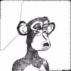 Scrubby Ape Artwork #2457
