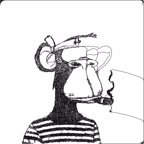 Scrubby Ape Artwork