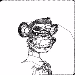 Scrubby Ape Artwork #3056