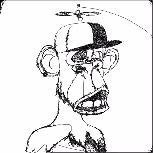 Scrubby Ape Artwork #3643