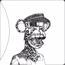 Scrubby Ape Artwork #3121