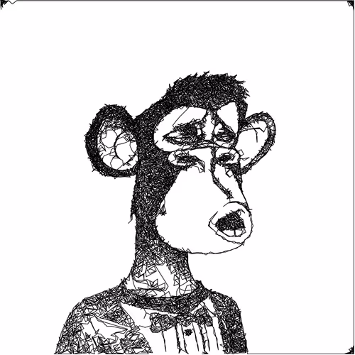 Scrubby Ape Artwork