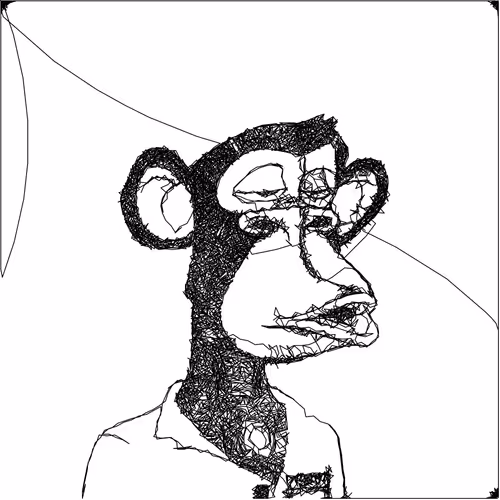 Scrubby Ape Artwork