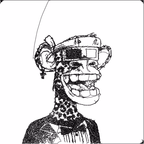 Scrubby Ape Artwork #3042