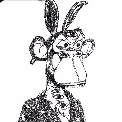 Scrubby Ape Artwork