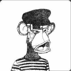 Scrubby Ape Artwork #1503