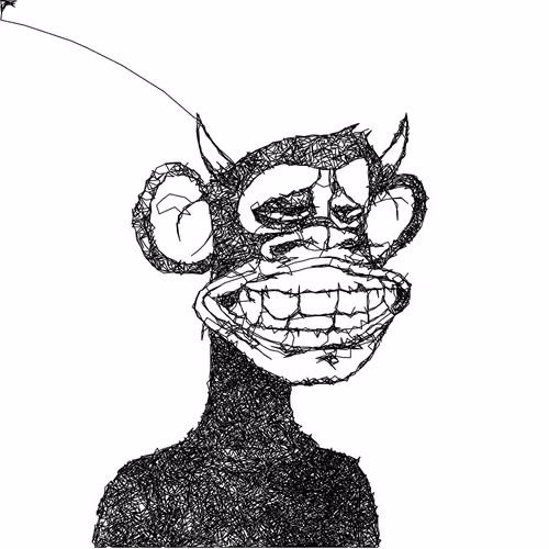 Scrubby Ape Artwork