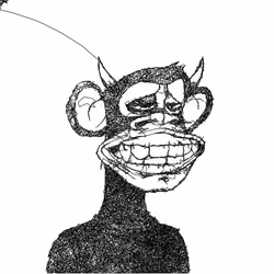Scrubby Ape Artwork #2439