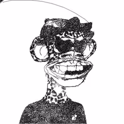 Scrubby Ape Artwork #2585