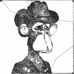 Scrubby Ape Artwork #2102