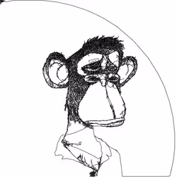 Scrubby Ape Artwork #3448