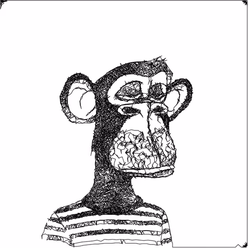 Scrubby Ape Artwork