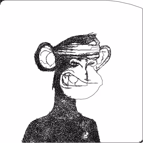 Scrubby Ape Artwork