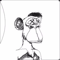 Scrubby Ape Artwork #2505