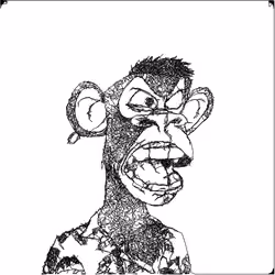 Scrubby Ape Artwork #2591