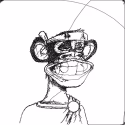 Scrubby Ape Artwork #3122