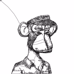 Scrubby Ape Artwork #3176