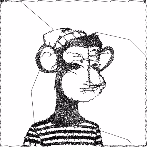Scrubby Ape Artwork #3015
