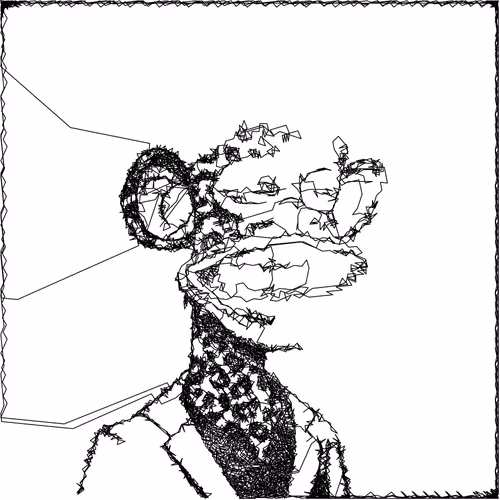 Scrubby Ape Artwork