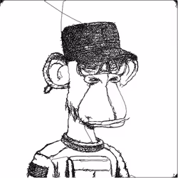 Scrubby Ape Artwork #3450