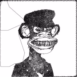 Scrubby Ape Artwork #3208
