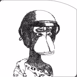 Scrubby Ape Artwork #3133