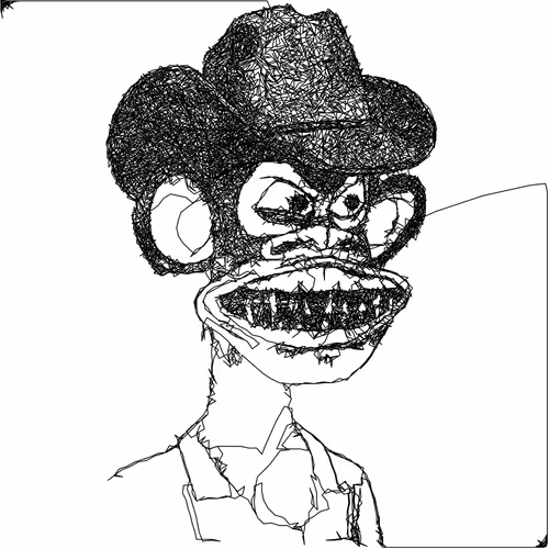 Scrubby Ape Artwork