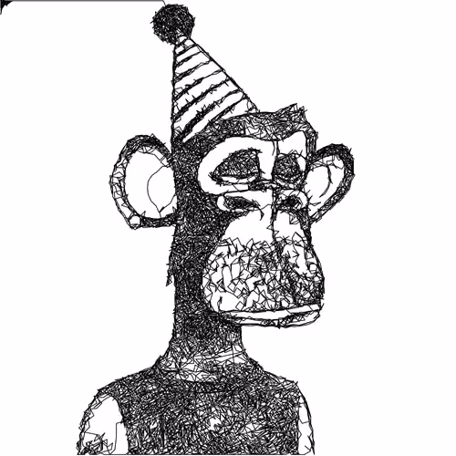 Scrubby Ape Artwork #3140
