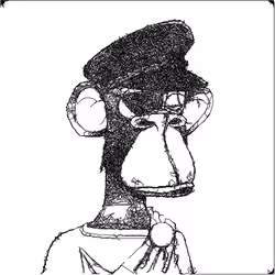 Scrubby Ape Artwork #1505