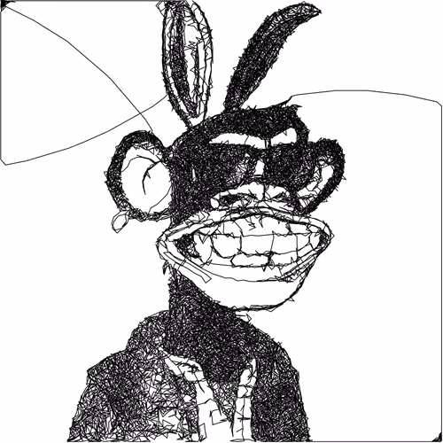 Scrubby Ape Artwork