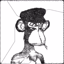 Scrubby Ape Artwork #3704