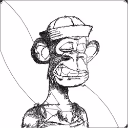 Scrubby Ape Artwork #2432