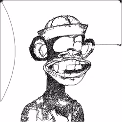 Scrubby Ape Artwork #1500