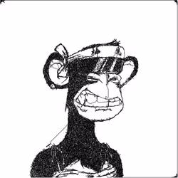 Scrubby Ape Artwork #1229