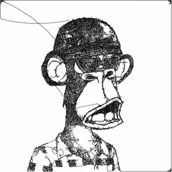Scrubby Ape Artwork #3655