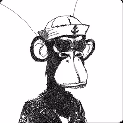 Scrubby Ape Artwork #1357