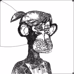 Scrubby Ape Artwork #2453