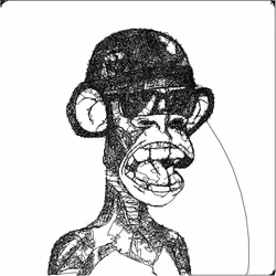 Scrubby Ape Artwork #877
