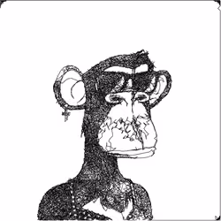 Scrubby Ape Artwork #1360